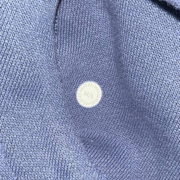 LIKE NEW! LULULEMON Scuba Oversized Funnel Neck 1/2 Zip in M/L in waterdrop - Picture 2 of 4